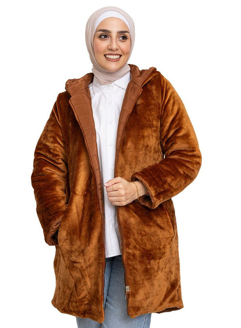 Wood Long - Double Face Jacket - Khotwh